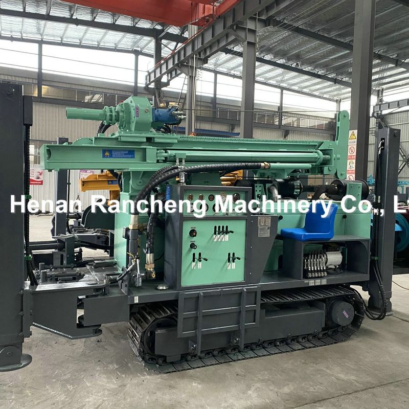 China New Top Drive Drilling Rig Dan Hard Rock Mud/Air Drilling Machines 300m Geological Rig
