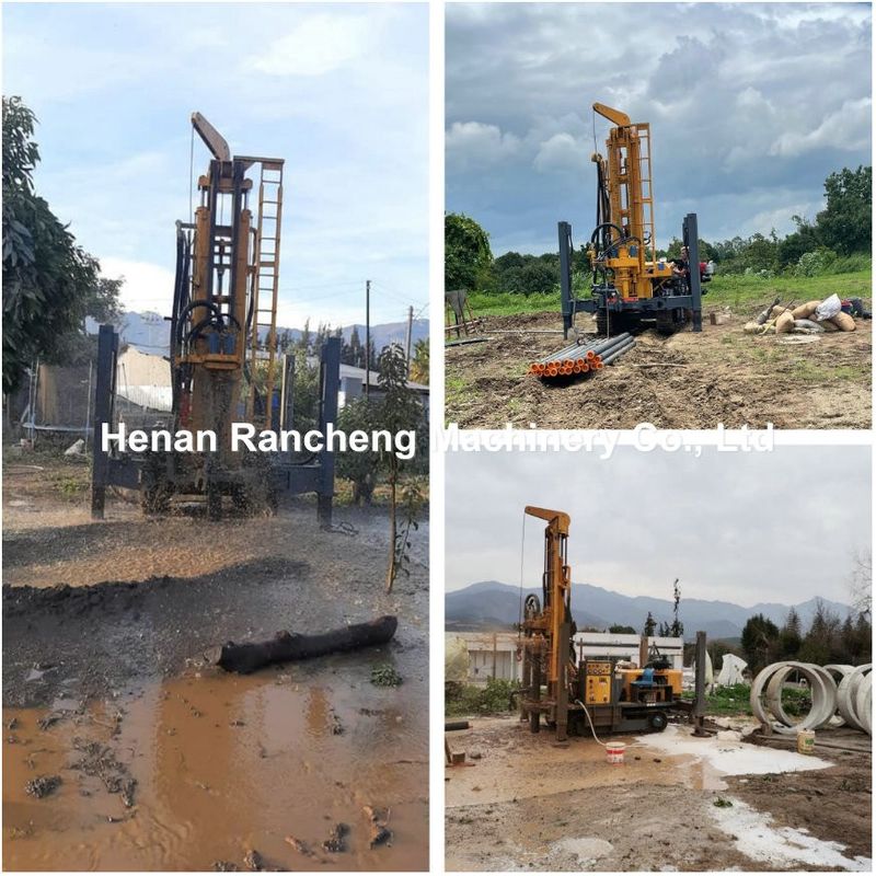 China New Top Drive Drilling Rig Dan Hard Rock Mud/Air Drilling Machines 300m Geological Rig