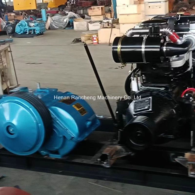 Pompa Piston Tri-silinder Horizontal Double Role Penthouse Detroit BW850 Pompa Lumpur Dengan Aliran 850L/menit