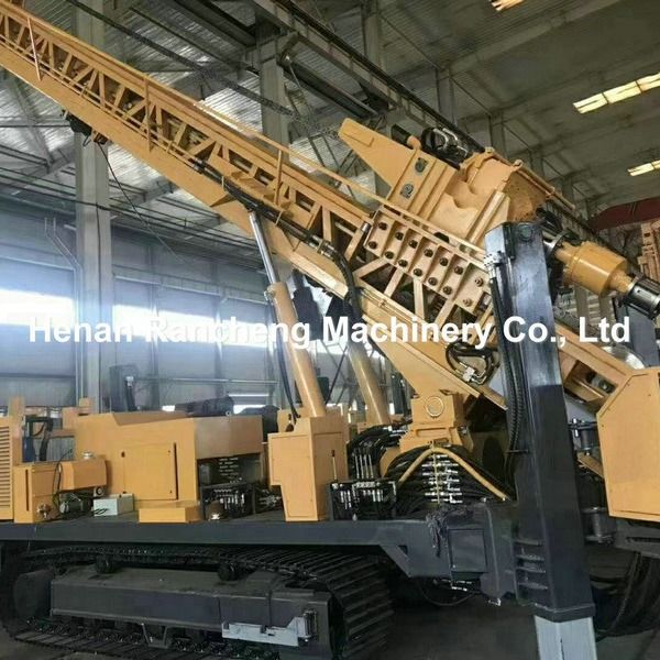 RCF700C Mesin Pengeboran Multifungsi 700 Meter Crawler Mounted Mobile Water Well Drilling Rig Mesin Pengeboran Lubang