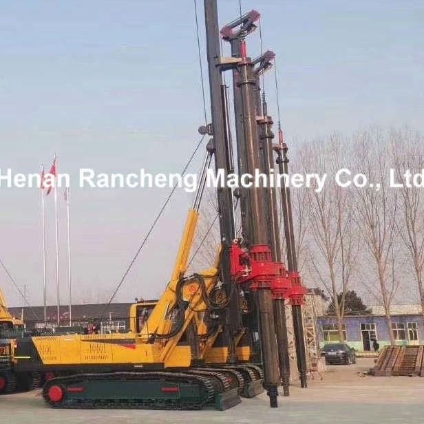 20m Rotary Pengeboran Rig Operasi Cerdas Dan Display Point Dan Panel Kontrol Sentuh Pengeboran Rig