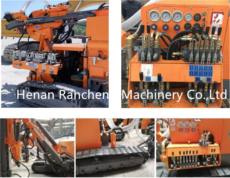 RCZ412B-1 DTH Papan Bor Terpisah dengan 58KW Daya 20m kedalaman Di stok