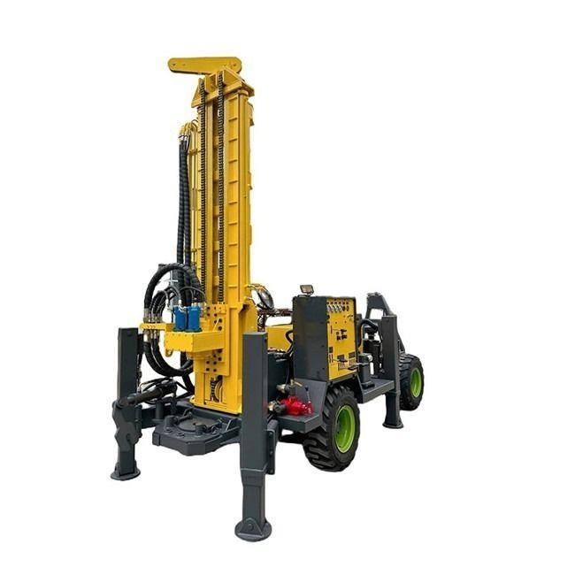 Mesin Pengeboran Lubang RCF220W Portable dengan 1.4T Winch Hoisting Force