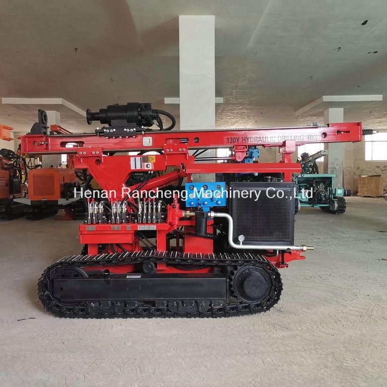 The RC130Y Solar Pile Driver adalah down hole mesin pengeboran rig dan bore diameter adalah 400mm