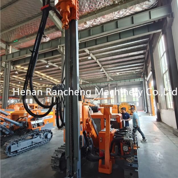 RCZ412B-1 DTH Papan Bor Terpisah dengan 58KW Daya 20m kedalaman Di stok