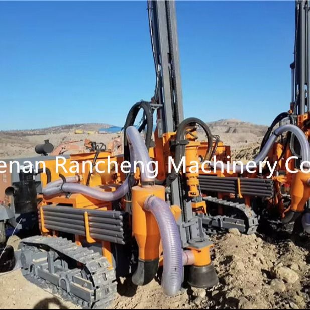 RCZ412B-1 DTH Papan Bor Terpisah dengan 58KW Daya 20m kedalaman Di stok