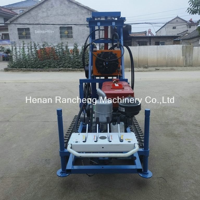 High-Torque Hydraulic Water Drilling Unit Dengan Kapasitas Ganda 150m kedalaman & 1.5t Pengepungan muatan