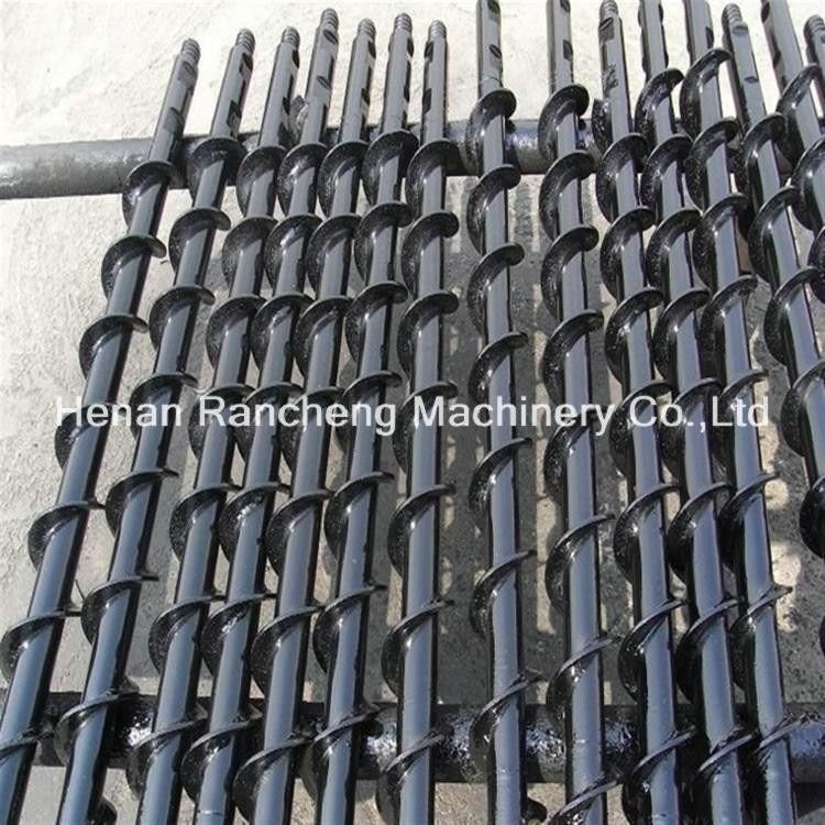 Spiral Drill Rod / Auger Drill Pipe Untuk Pengeboran Air Dan Eksplorasi Tambang Batubara Gas