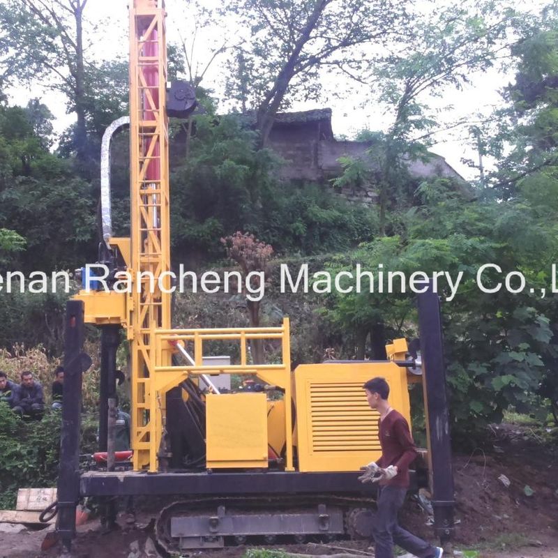 RCJ150RC Mesin Hydraulic Pengeboran Rig Untuk 125W Mesin Daya 8000N.M Maks output torsi