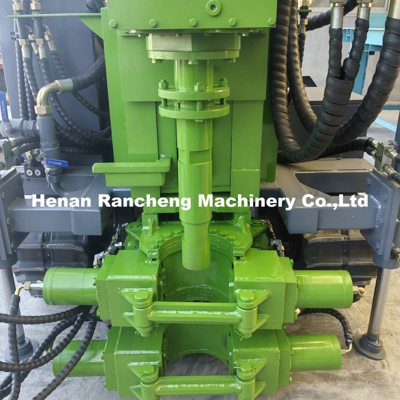 150M Crawler Dipasang Deep Boredhole Air Well Pengeboran Rig Hydraulic Air Well Mesin