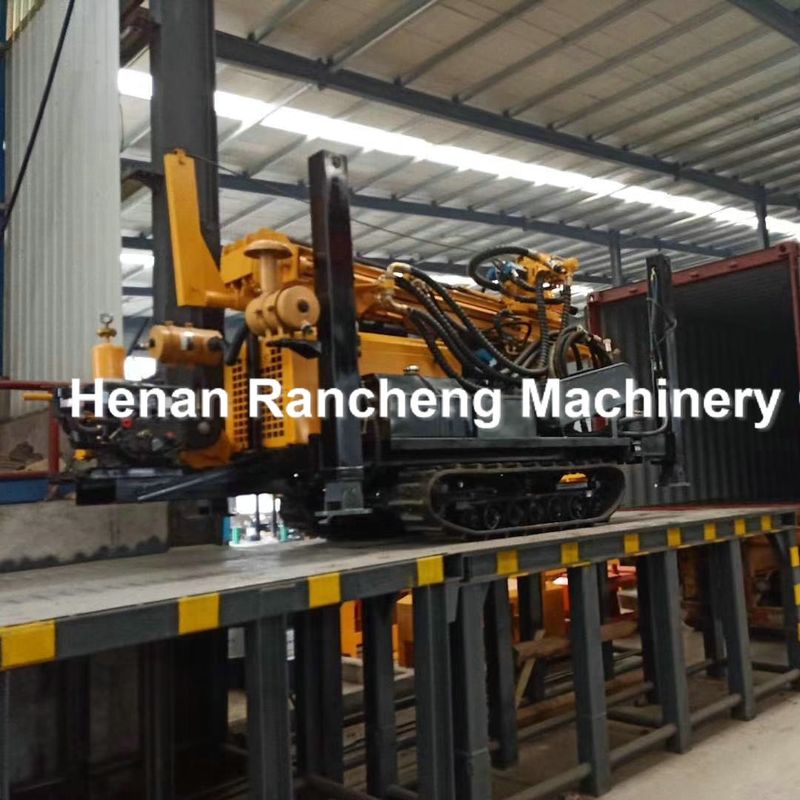 260m Deep Crawler Mounted Hydraulic Water Well Drill Rig RCF260C Mesin Pengeboran Sumur Air