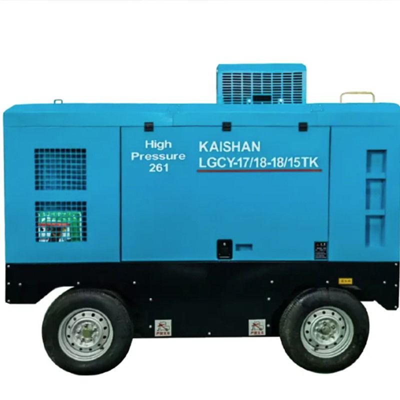 KAISHAN LGCY Kompresor udara sekrup kecil diesel untuk pertambangan dan pengeboran sumur air