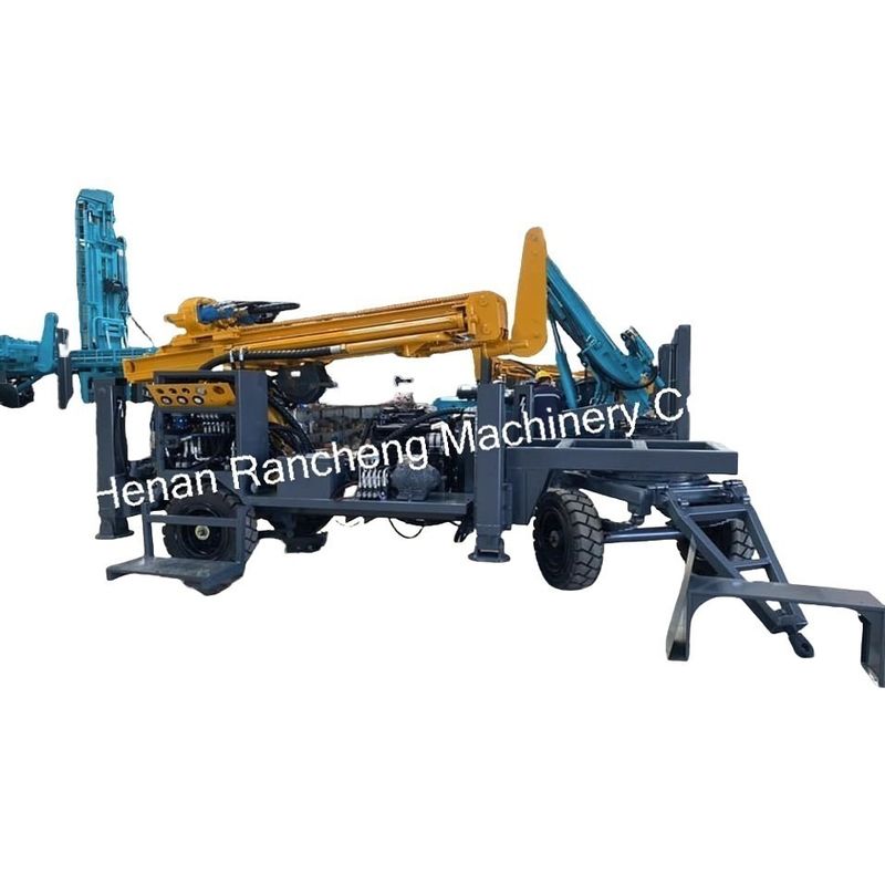 Fleksibel RCF220W roda jenis mesin pengeboran lubang untuk Teknik Kelautan