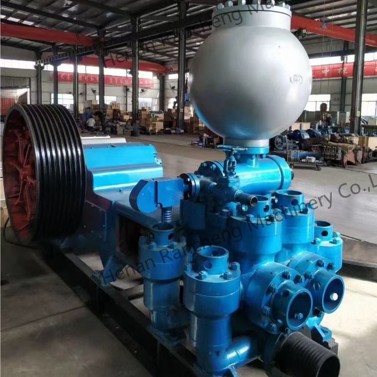 185KW Daya 7MPa Tekanan Maksimum Pengeboran Pompa Lumpur Untuk 1000m Proyek sumur air dalam 7200kg