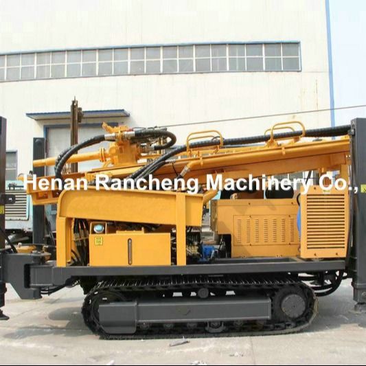 RCF700C Mesin Pengeboran Multifungsi 700 Meter Crawler Mounted Mobile Water Well Drilling Rig Mesin Pengeboran Lubang