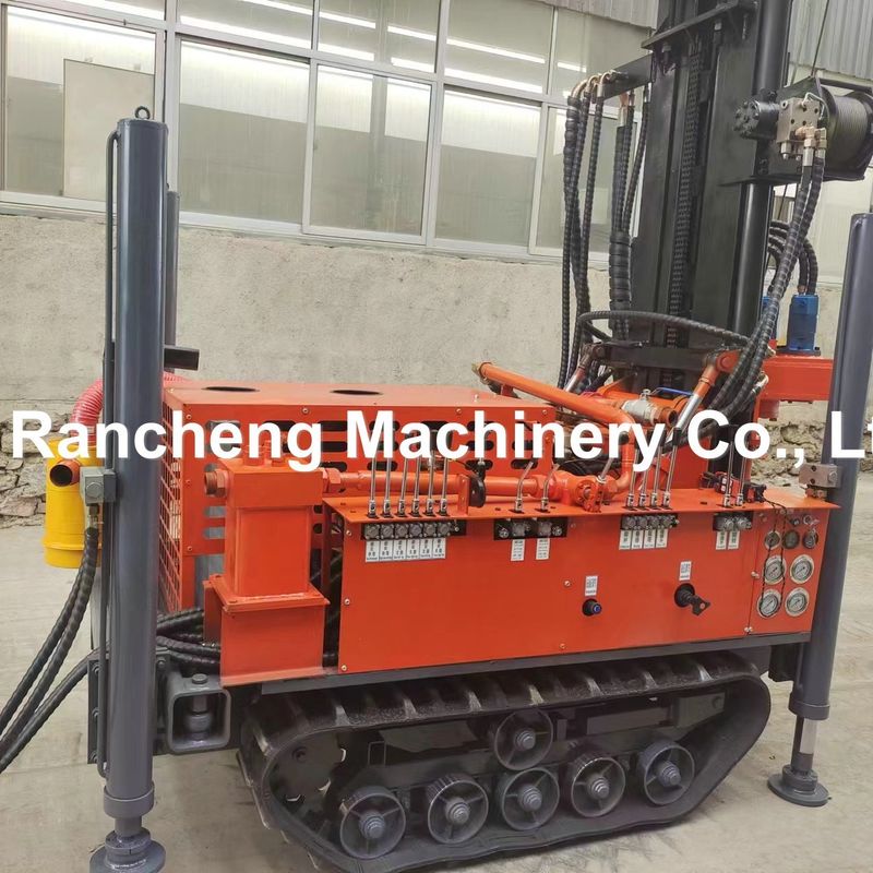 Kinerja Tinggi Yuchai 180m Lubuk Bor RCF180S Mini Mesin Pengeboran Sumur Air