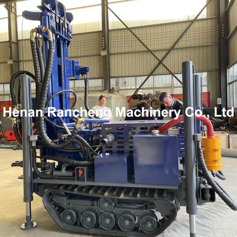 Kinerja Tinggi Yuchai 180m Lubuk Bor RCF180S Mini Mesin Pengeboran Sumur Air