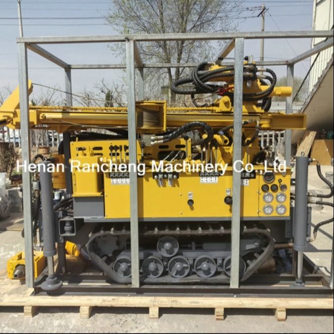 Kinerja Tinggi Yuchai 180m Lubuk Bor RCF180S Mini Mesin Pengeboran Sumur Air