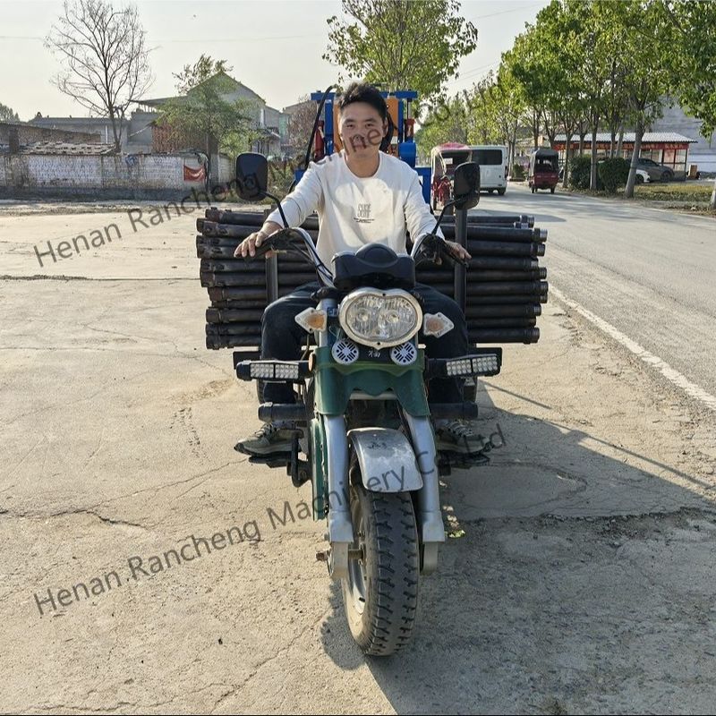 Mesin Pengeboran Sumur Air Trayikal Portable Hydraulic Kecil Untuk Pengeboran Lubang Efisien