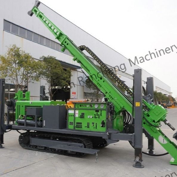 Crawler Mounted Hydraulic Core Drilling Rig RCJ1600C Mesin Hidraulik Lengkap Dengan Mesin Cummins 154KW