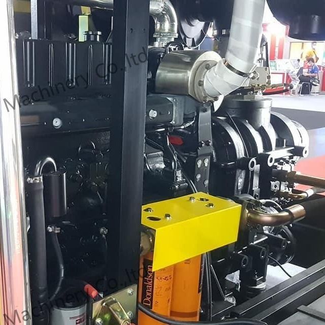 Kapasitas 1107CFM Tekanan 25bar Mesin Diesel Kompresor sekrup Kompresor udara portabel