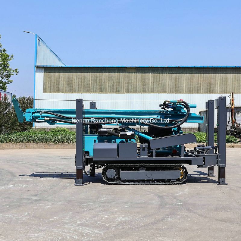 Mesin pengeboran sumur air 400 meter tipe crawler yang sepenuhnya hidrolik 140 - 350mm