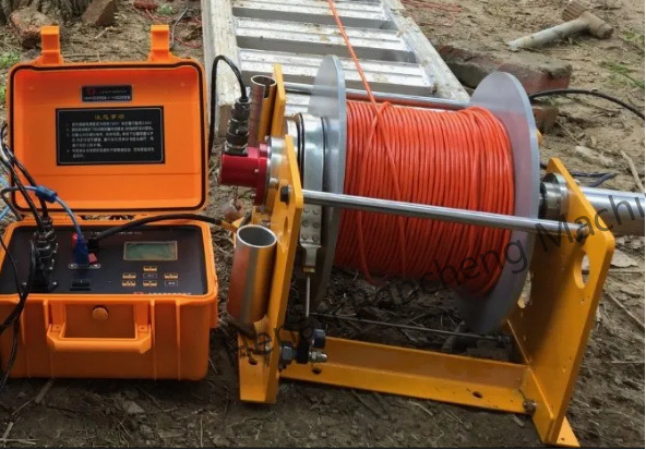 Peralatan Geofisika 300m Alat Log Sumur Air Bor Apparent Resistivity Measuring Logging System