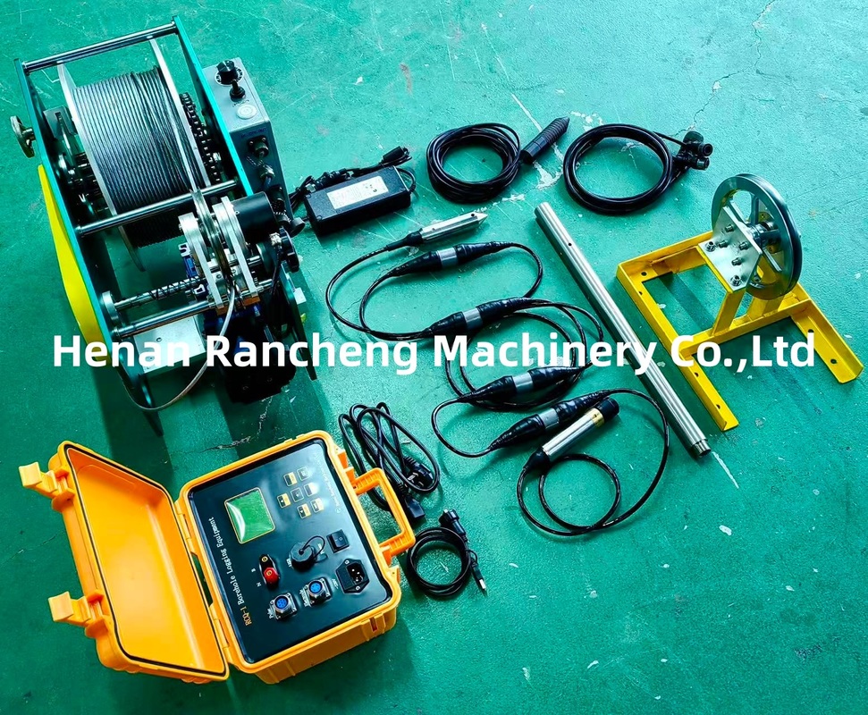 Peralatan Geofisika 300m Alat Log Sumur Air Bor Apparent Resistivity Measuring Logging System