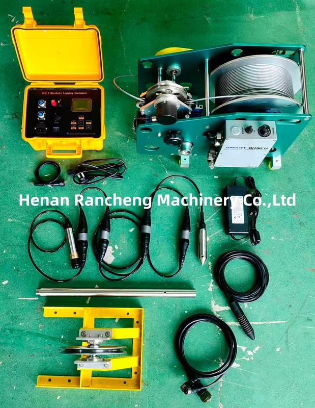Peralatan Logging Sumur Air Log Sumur Geofisika Alat Logging, Peralatan Logging Lubang Bor Alat Survei Lubang Bor Geoteknik Dijual