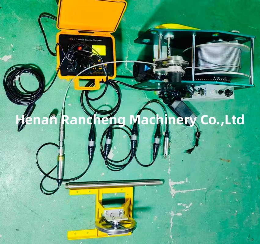 Peralatan Logging Sumur Air Log Sumur Geofisika Alat Logging, Peralatan Logging Lubang Bor Alat Survei Lubang Bor Geoteknik Dijual
