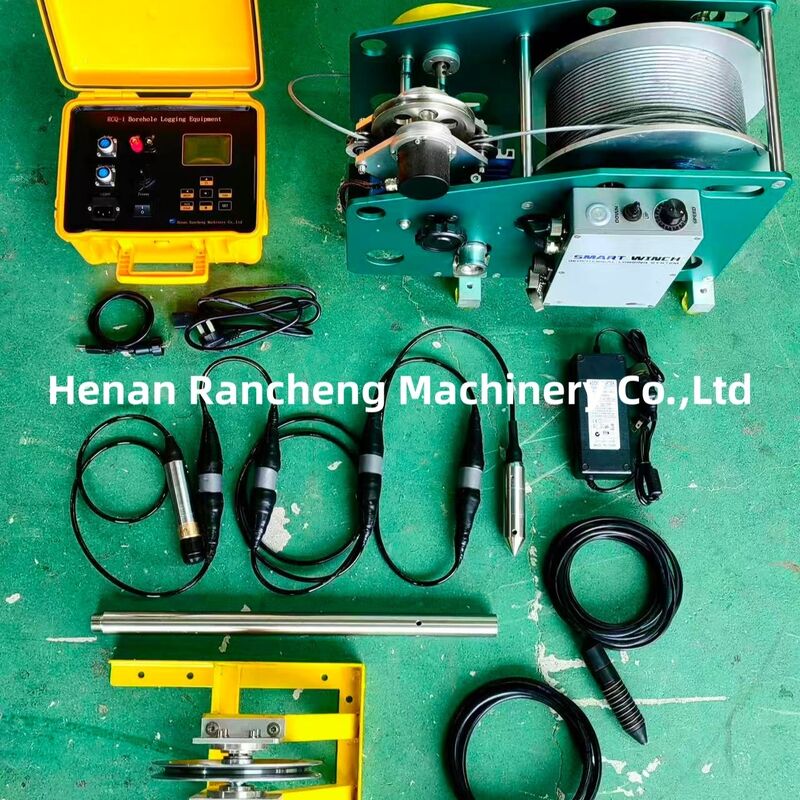 Peralatan Geofisika 300m Alat Log Sumur Air Bor Apparent Resistivity Measuring Logging System