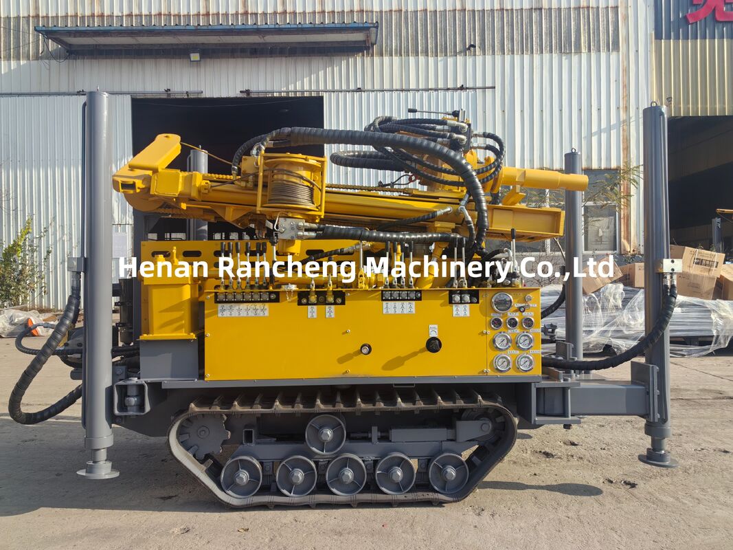 Mesin Pengeboran Sumur Air 180m 77.3KW Mesin Crawler Rig Pengeboran Sumur Air