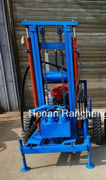 150m kedalaman pengeboran Mesin pengeboran sumur air portabel dengan diameter lubang 450mm