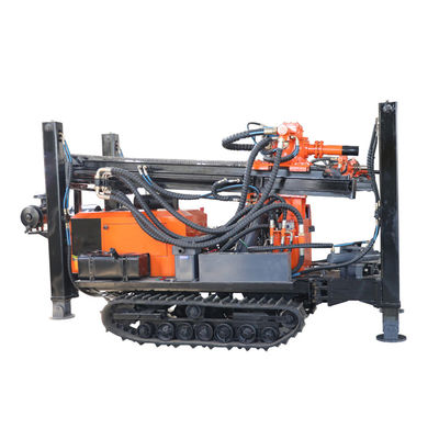 55 KW Full Diesel Powered Crawler Mounted Water Well Drilling Rig RCF180C