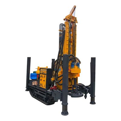 Rigs Pengeboran Sumur Air Lipat Hidrolik Kecil 180m 200m