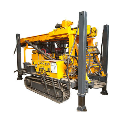 Mesin Pengeboran Sumur Air 65KW 75mm - 350mm Diameter Rig Pengeboran Sumur Hidraulik