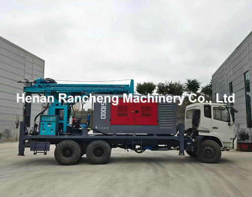 RCF350T Truck-mounted Water Well Drilling Rig memiliki kedalaman pengeboran 350 meter