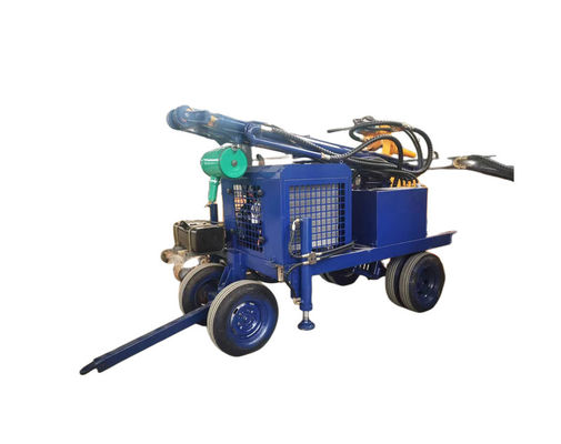 Mesin Pengeboran Lubang 180m 55KW Mesin 90mm - 300mm Dia 5200kg