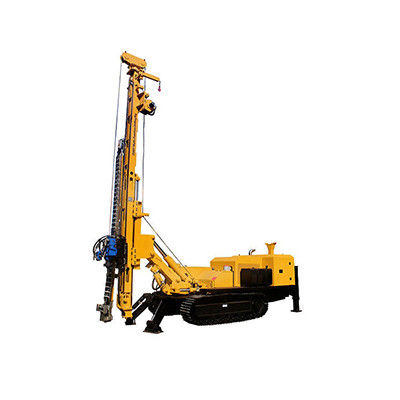 Crawler Mouted Rotary Drill Rig 132KW Mesin Micro Pile Drilling Rig Mesin