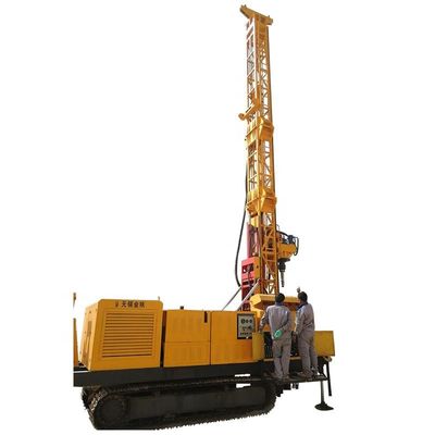 Crawler Hydraulic Blast Hole RC Pengeboran Rig 132KW Daya 500m kedalaman pengeboran