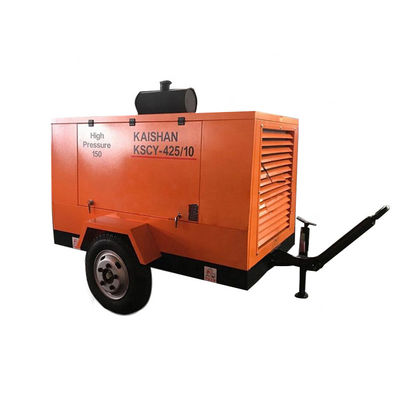 425CFM Kapasitas Pengeboran kompresor udara 10bar Tekanan Kerja 160HP Daya