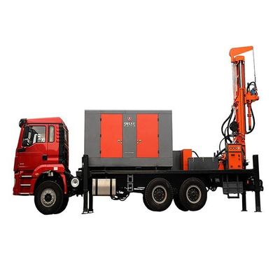 200m kedalaman truk dipasang lubang Bor mesin mesin pengeboran minyak putar Peralatan pengeboran air sumur pengeboran rig