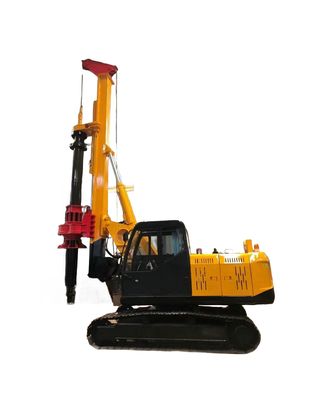 Mesin Pengeboran Rotary Drilling Rig 95KW Yuchai Mesin 15m Kedalaman Pengeboran