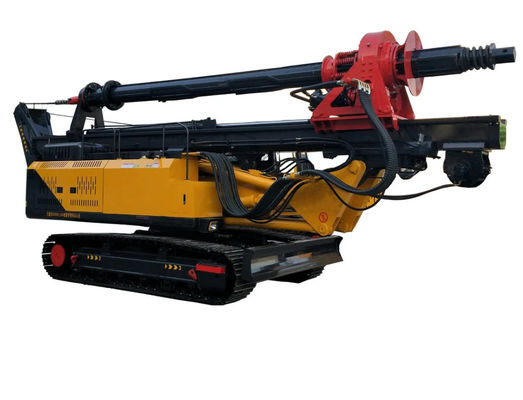 Mesin Pengeboran Rotary Hydraulic 25m kedalaman 150KW Mesin Diesel Daya