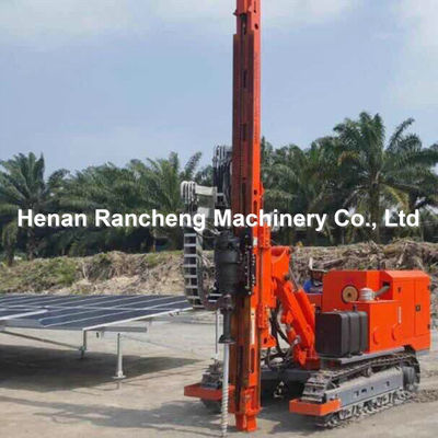 Pengeboran Micropile Rig Pengeboran Piling Ringan Pengemudi Pile Hammer Rotary