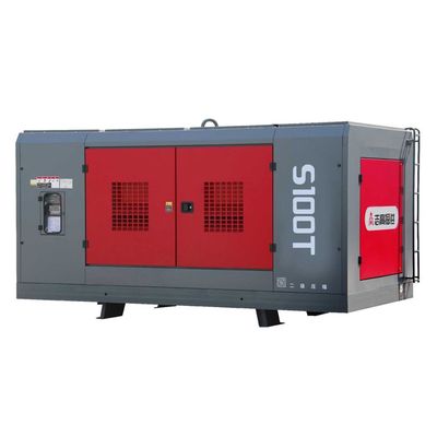 Tekanan kerja 25bar Pengeboran kompresor udara 309KW Kompresor udara jenis sekrup