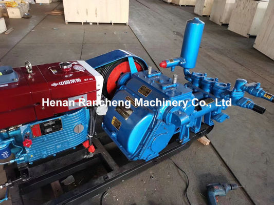 100mm Piston Stroke 65mm Cylinder Diameter Pengeboran Pompa Lumpur Dengan 28HP Changchai Engine