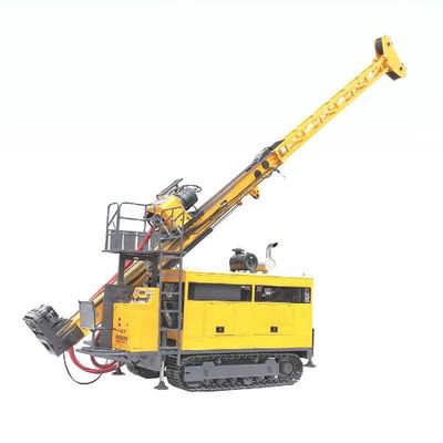 Crawler Mounted Core Drilling Rig 240HP Mesin Diesel 1000m - 2000m kedalaman
