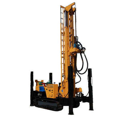 DTH 680m Pneumatic Hydraulic Borhole Crawler Mesin Pengeboran Air Well