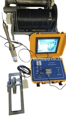 360° Lensa Sisi Sudut Kamera Borewell Borehole Inspeksi Kamera Dengan 1200 TVL Definisi Low-Light Kamera Pixel